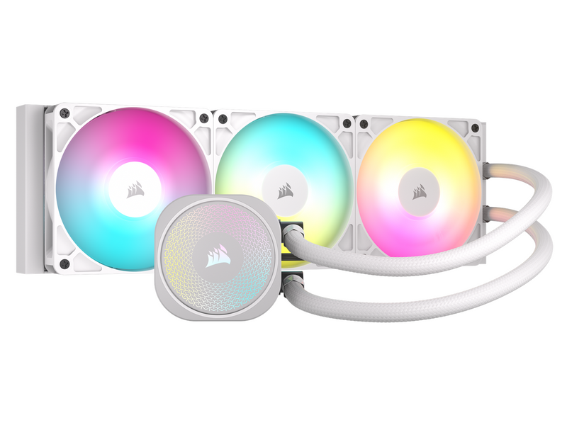 Corsair NAUTILUS 360 ARGB White - CPU-Wasserkühlung - Max 36 dBA