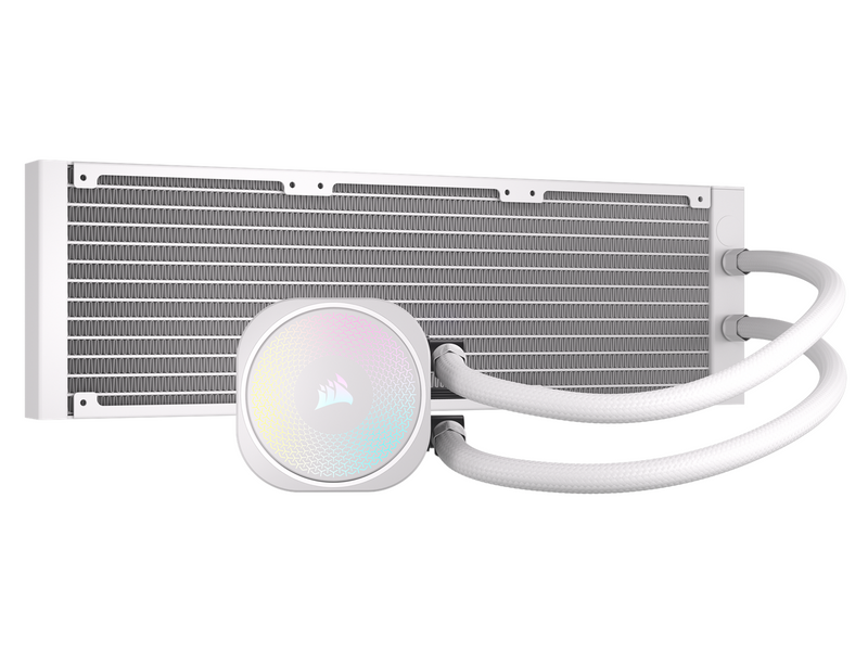 Corsair NAUTILUS 360 ARGB White - CPU-Wasserkühlung - Max 36 dBA