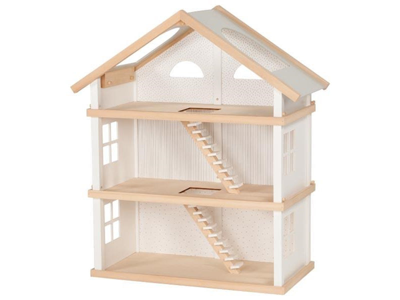Goki Wooden Dollhouse Modern Living with 3 Floors