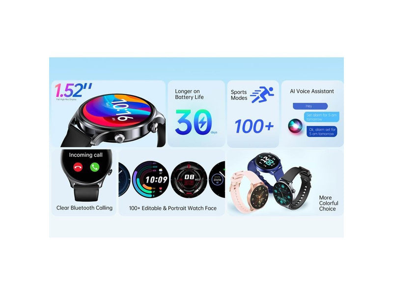 Riversong Motive 7C 1.52  Smart Watch Rose Gold