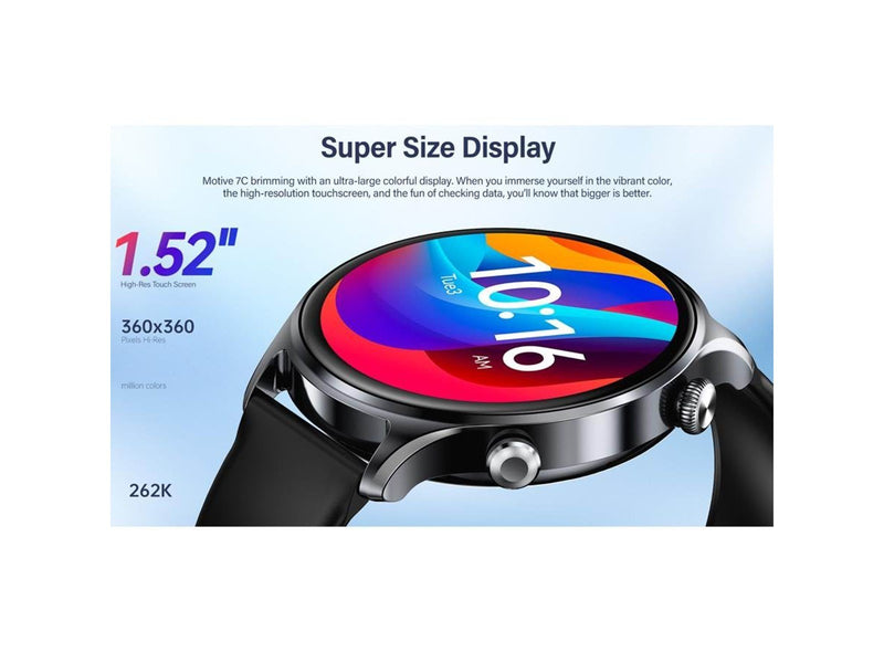 Riversong Motive 7C 1.52  Smart Watch Space Grey