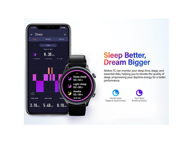 Riversong Motive 7C 1.52  Smart Watch Space Grey
