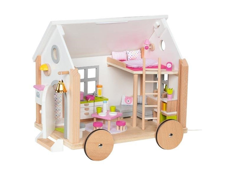Goki Wooden Dollhouse Tiny House Hygge