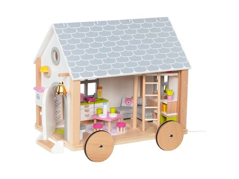 Goki Wooden Dollhouse Tiny House Hygge