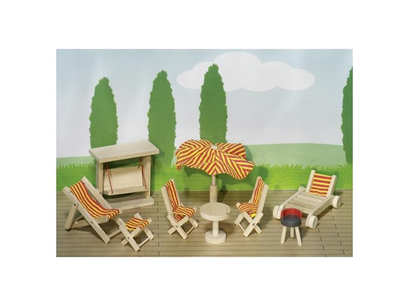 Goki Garden Set Dollhouse