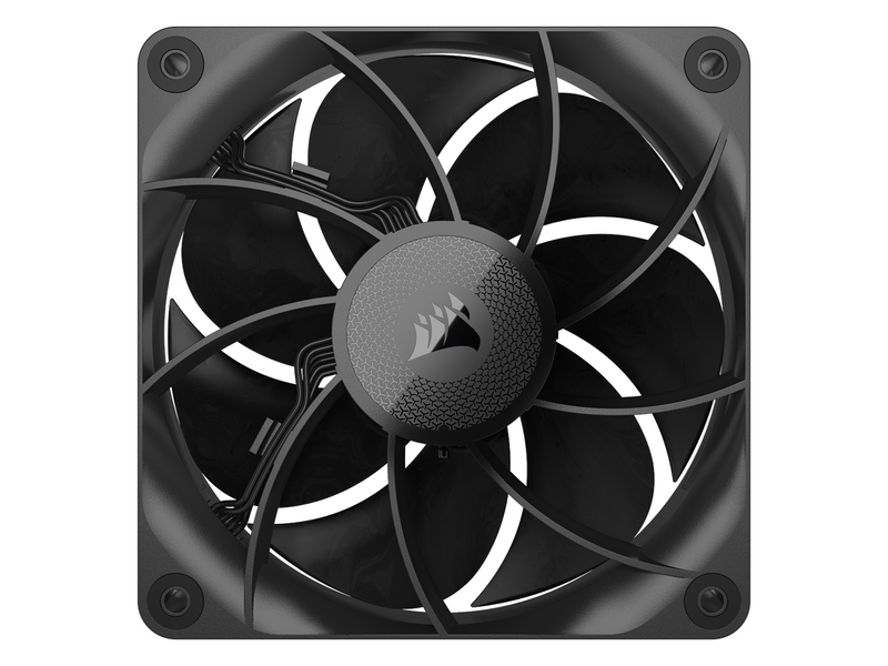 Corsair iCUE LINK RX120 MAX - Expansion Fan - Gehäuselüfter - 120mm - Schwarz - 36 dBA