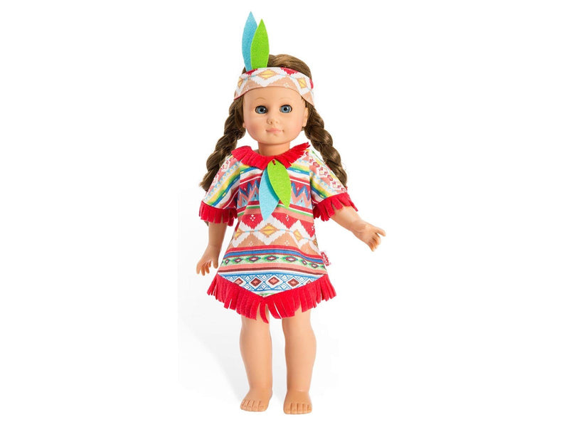 Heless Dolls Indian set Blue Feathers 28-35 cm