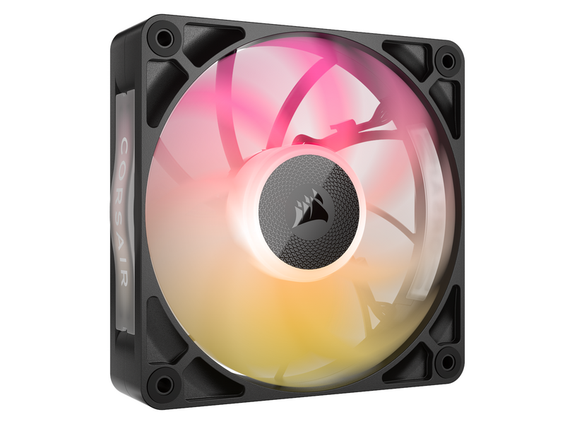 Corsair iCUE LINK RX120 MAX RGB (3-pack) - Gehäuselüfter - 120mm - Schwarz mit RGB LED - 36 dBA