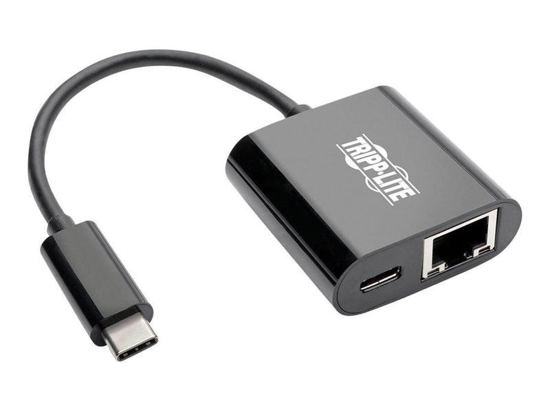 Tripp Lite Eaton  Series USB C to Gigabit Ethernet Adapter USB Type C to Gbe PD Charging