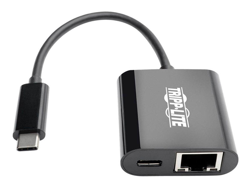 Tripp Lite Eaton  Series USB C to Gigabit Ethernet Adapter USB Type C to Gbe PD Charging