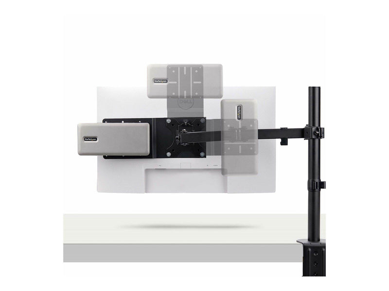StarTech.com VESA Mounting Bracket for NUC/Thin Clients/Docking Stations mounting component - for thin client - black 100 x 100
