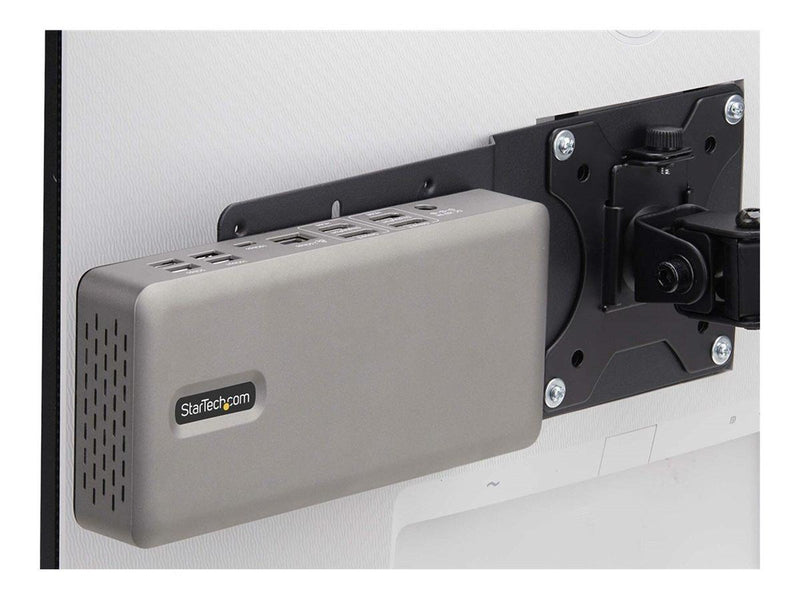 StarTech.com VESA Mounting Bracket for NUC/Thin Clients/Docking Stations mounting component - for thin client - black 100 x 100