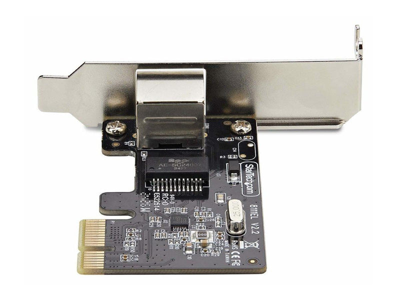 StarTech.com 1-Port Gigabit PCIe Network Adapter Card TAA Compliant - network adapter - PCIe - Gigabit Ethernet x 1 - TAA Compli