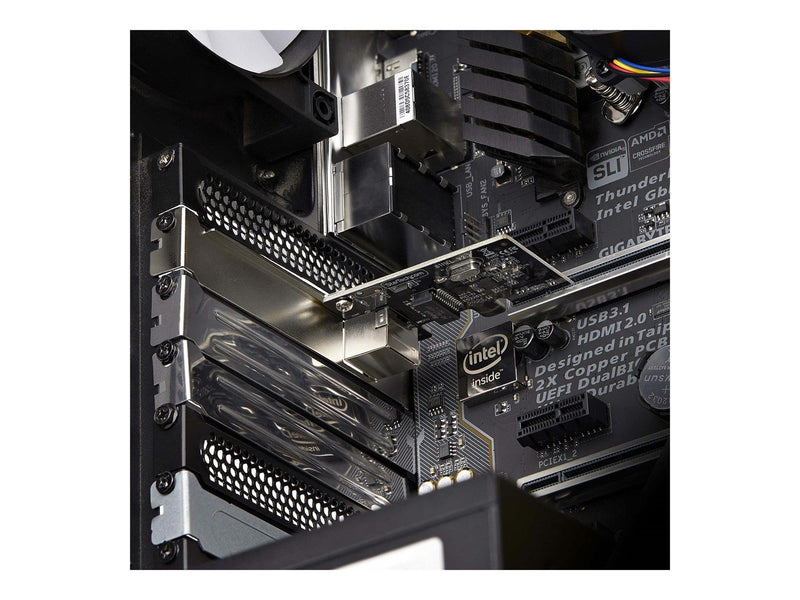 StarTech.com 1-Port Gigabit PCIe Network Adapter Card TAA Compliant - network adapter - PCIe - Gigabit Ethernet x 1 - TAA Compli