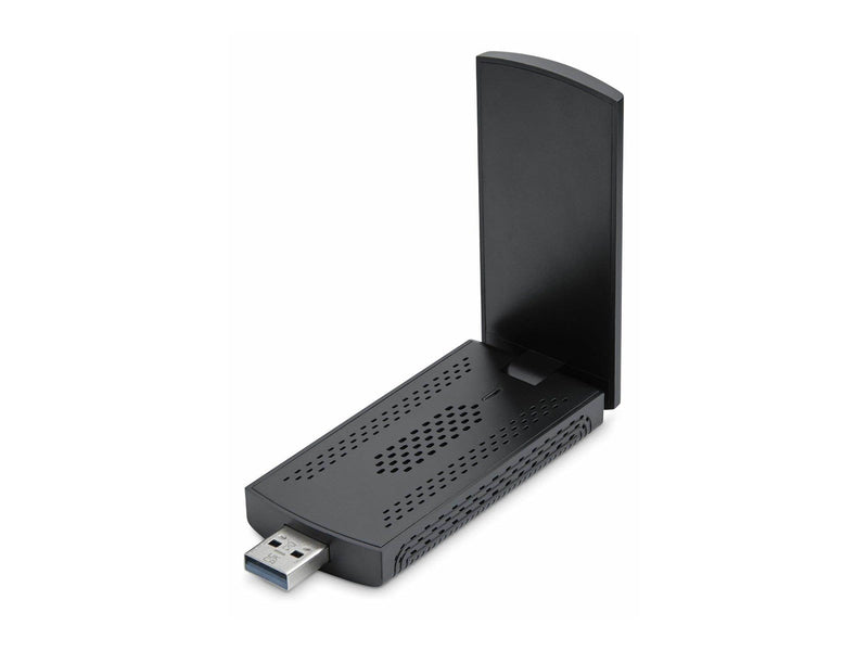 StarTech.com Wi-Fi 6E USB Adapter/Dongle For Desktop/Laptop PC Wireless NIC w/Foldable Antenna WiFi Adapter Supports 802.11 b/g/