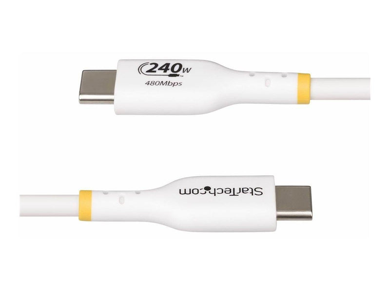 StarTech.com 1m USB C Charging Cable USB-IF Certified USB-C Cable 240W - USB-C cable - 24 pin USB-C to 24 pin USB-C - 1 m