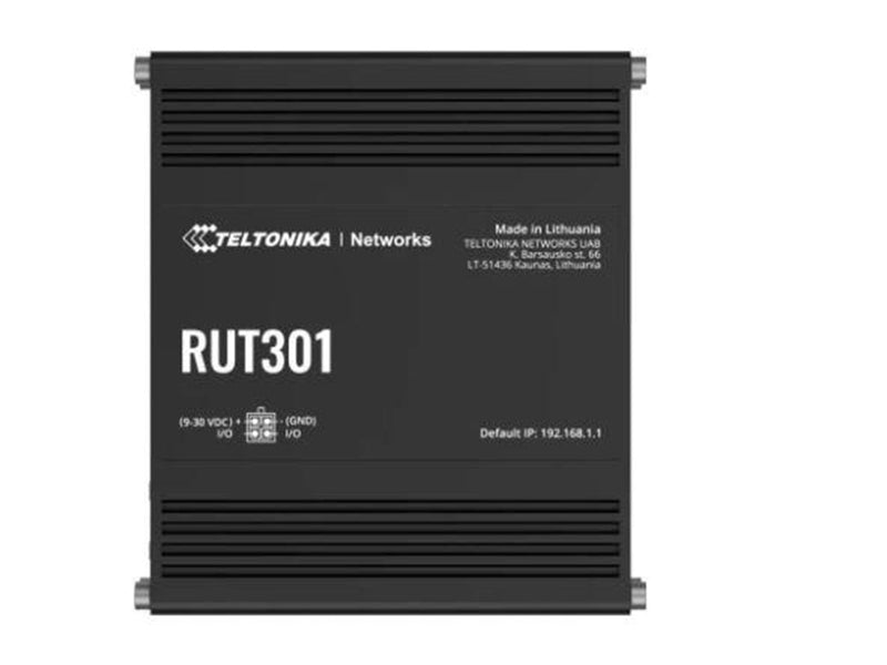 Teltonika RUT301 - router - DIN rail mountable wall-mountable surface-mountable - Router