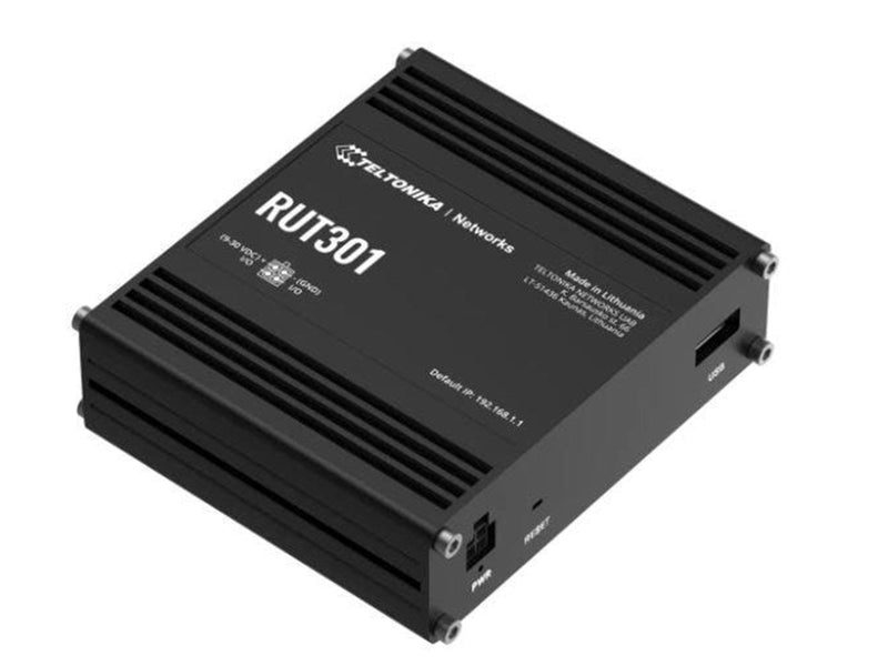 Teltonika RUT301 - router - DIN rail mountable wall-mountable surface-mountable - Router