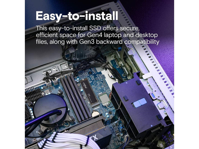 Crucial P310 SSD - 1TB - Ohne Kühlkörper - M.2 2280 - PCIe 4.0