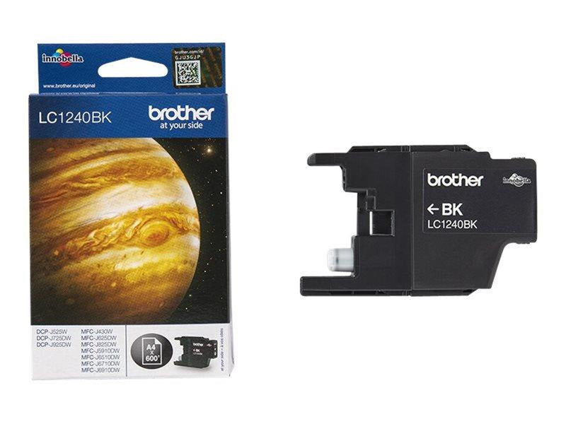 Brother LC1240BK / LC 1240BK Black Ink - Tintenpatrone Schwarz