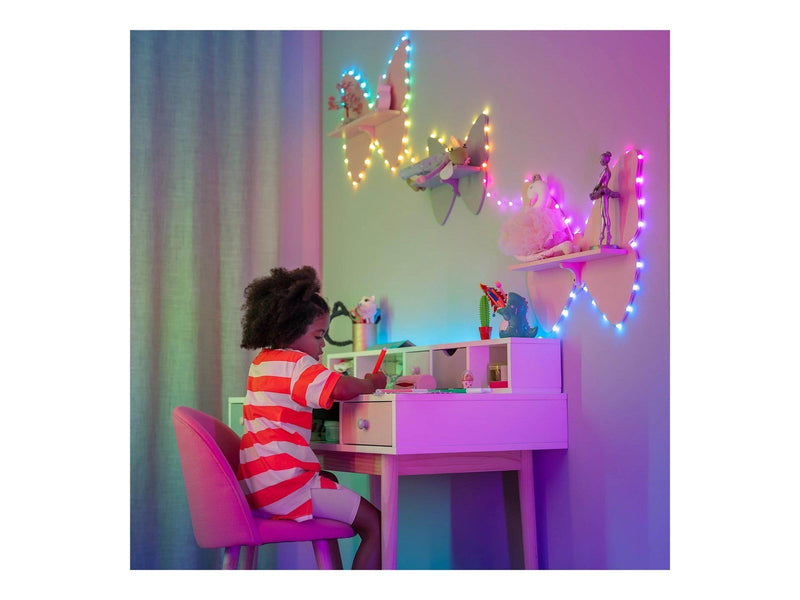 Twinkly Candies - string lights - LED x 200 - 16 million colours - hearts - green