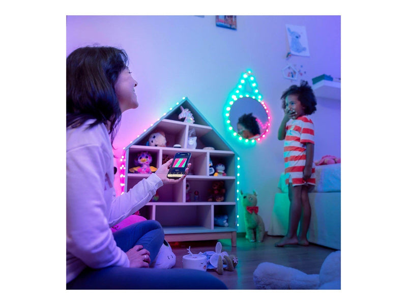 Twinkly Candies - string lights - LED x 200 - 16 million colours - hearts - green