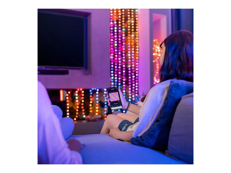 Twinkly Candies - string lights - LED x 200 - 16 million colours - hearts - green