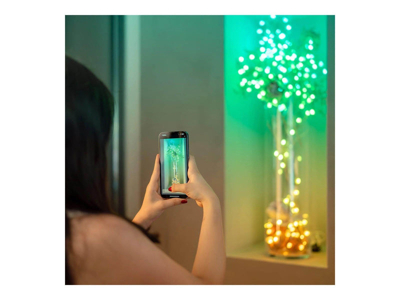 Twinkly Candies - string lights - LED x 200 - 16 million colours - hearts - green