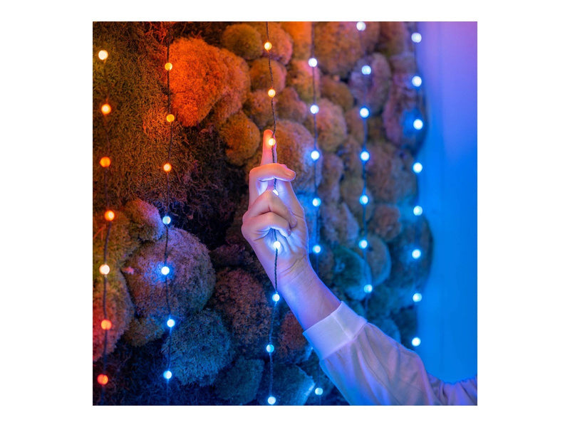 Twinkly Candies - string lights - LED x 200 - 16 million colours - hearts - green