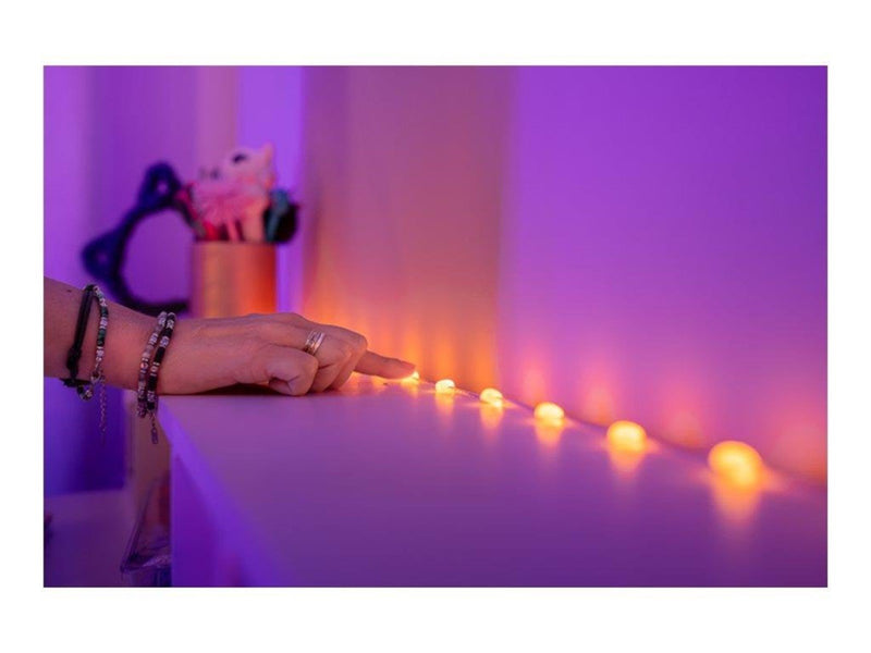 Twinkly Candies - string lights - LED x 200 - 16 million colours - hearts - green