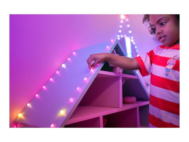 Twinkly Candies - string lights - LED x 200 - 16 million colours - hearts - green