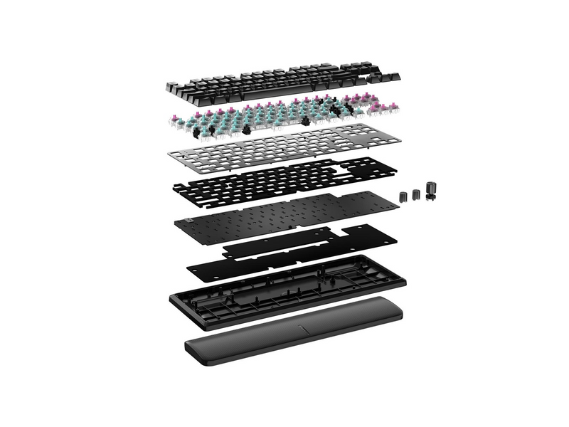 Corsair K70 PRO TKL - MGX Hall Effect - Gaming Tastaturen - Englisch - US - Schwarz