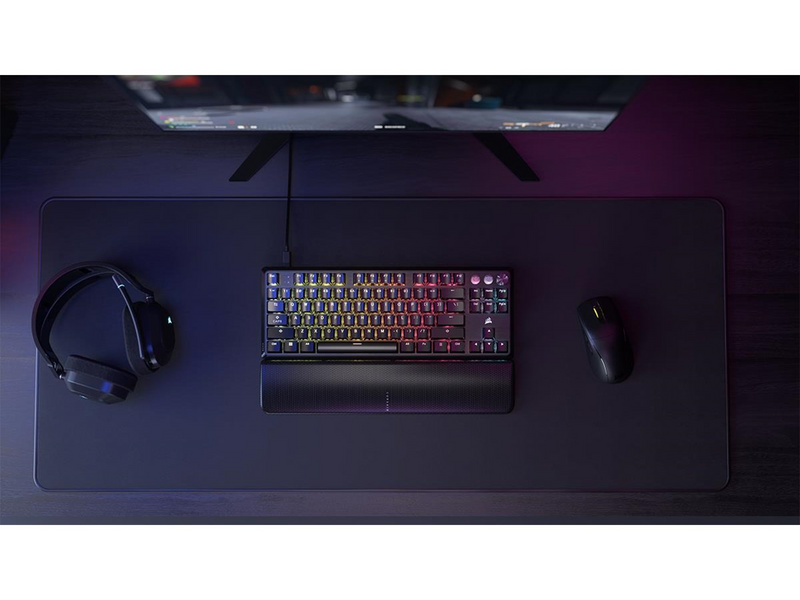 Corsair K70 PRO TKL - MGX Hall Effect - Gaming Tastaturen - Englisch - US - Schwarz