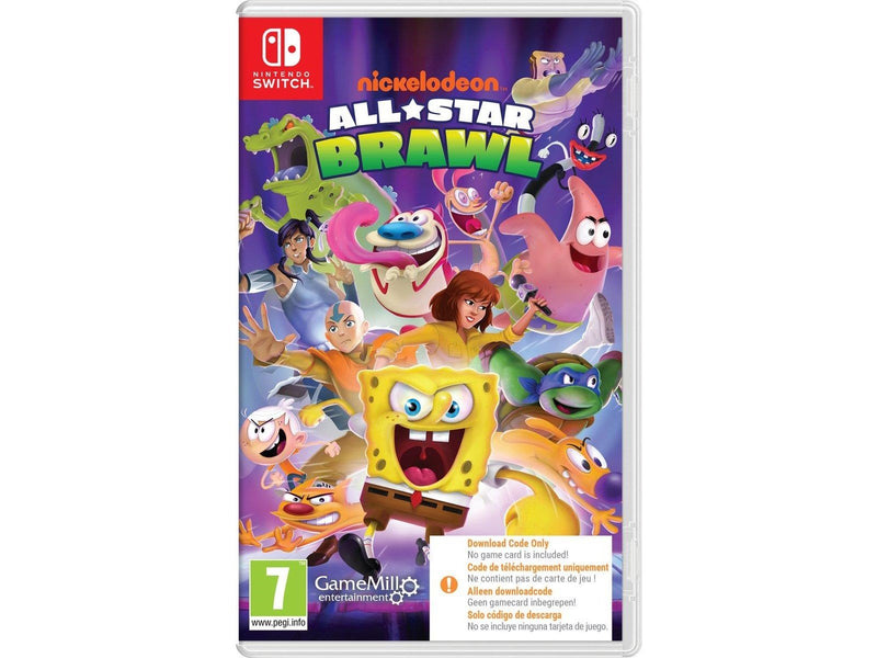 Nickelodeon All-Star Brawl (Code in a Box) - Nintendo Switch - Fighting - PEGI 7