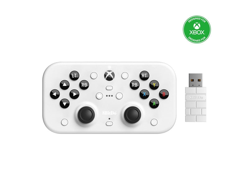 8BitDo Lite SE 2.4G - White - Wireless Controller - Microsoft Xbox One