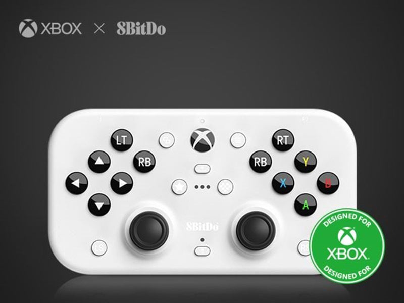 8BitDo Lite SE 2.4G - White - Wireless Controller - Microsoft Xbox One