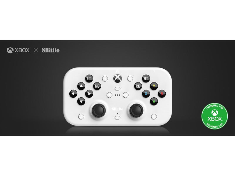 8BitDo Lite SE 2.4G - White - Wireless Controller - Microsoft Xbox One