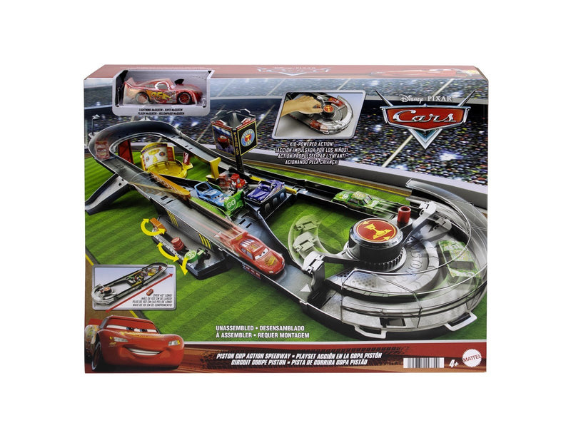 Disney Pixar Cars Piston Cup Action Speedway Playset
