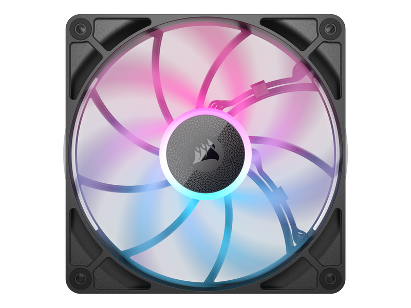 Corsair iCUE LINK RX140 MAX RGB - Gehäuselüfter - 140mm - Schwarz mit RGB LED - 36 dBA