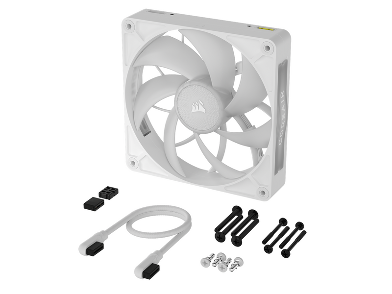 Corsair iCUE LINK RX140 RGB MAX - Gehäuselüfter - 140mm - Weiß mit RGB-Beleuchtung - 36 dBA