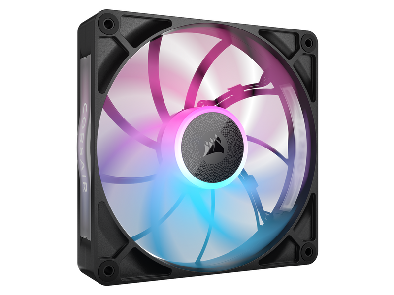 Corsair iCUE LINK RX140 MAX RGB (2-pack) - Gehäuselüfter - 140mm - Schwarz mit RGB LED - 36 dBA