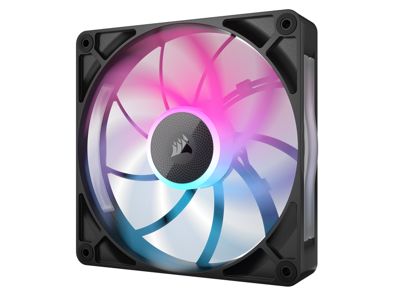 Corsair iCUE LINK RX140 MAX RGB (2-pack) - Gehäuselüfter - 140mm - Schwarz mit RGB LED - 36 dBA