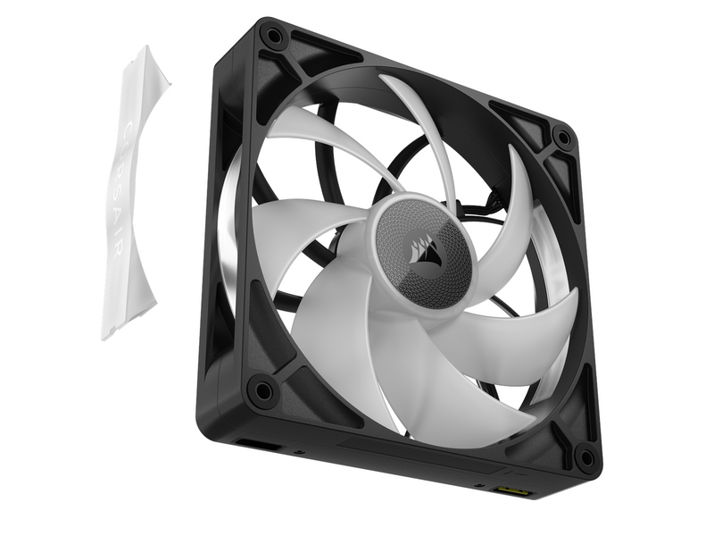 Corsair iCUE LINK RX140 MAX RGB (2-pack) - Gehäuselüfter - 140mm - Schwarz mit RGB LED - 36 dBA