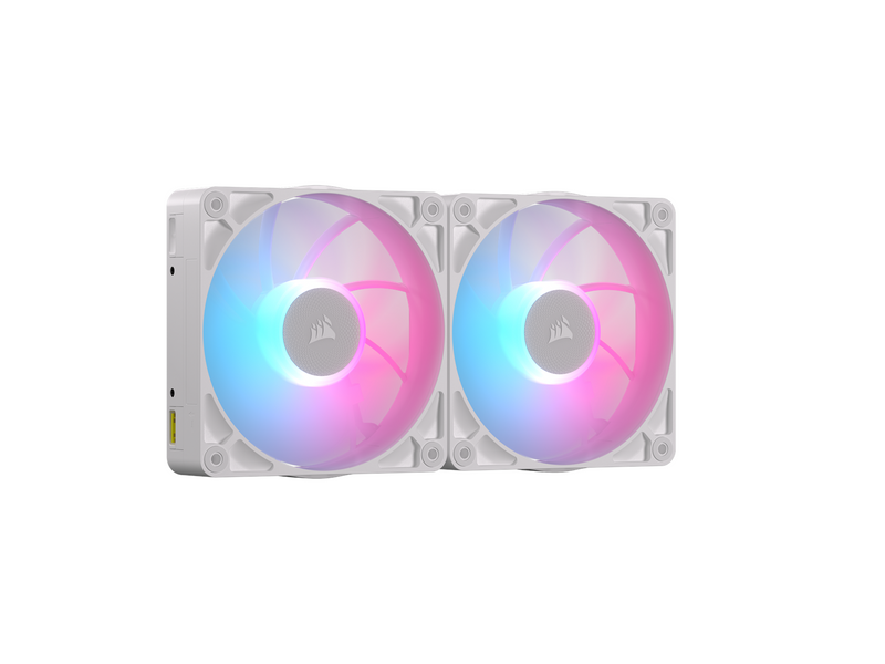 Corsair iCUE LINK RX140 MAX RGB (2-pack) - Gehäuselüfter - 140mm - Schwarz mit RGB LED - 36 dBA