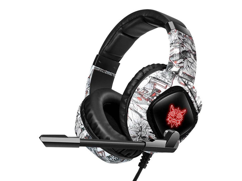 ONIKUMA Gaming headphones K19 Camou White