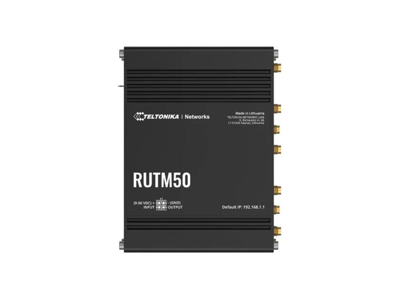 Teltonika RUTM50 - wireless router - Wi-Fi 5 LTE - DIN rail mountable surface-mountable - Wireless router 802.11a/b/g/n/Wi-Fi 5