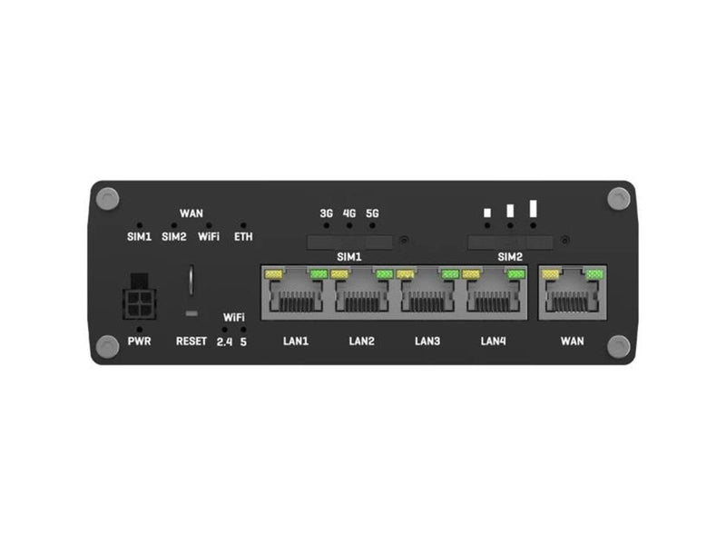 Teltonika RUTM50 - wireless router - Wi-Fi 5 LTE - DIN rail mountable surface-mountable - Wireless router 802.11a/b/g/n/Wi-Fi 5