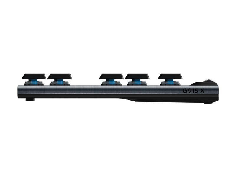 Logitech G915 X LIGHTSPEED TKL - Clicky - 80 % (TKL) - Gaming Tastaturen - Deutsch - Schwarz