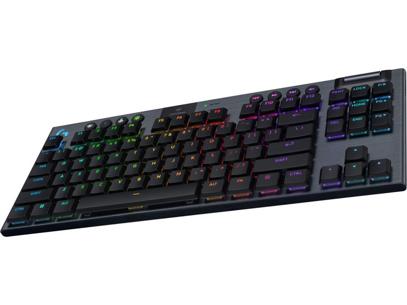 Logitech G915 X LIGHTSPEED TKL - Linear - 80 % (TKL) - Gaming Tastaturen - Deutsch - Schwarz