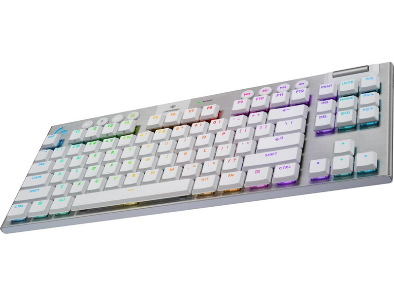 Logitech G G915 X LIGHTSPEED - TKL - 80 % (TKL) - Gaming Tastaturen - Französisch - Weiss